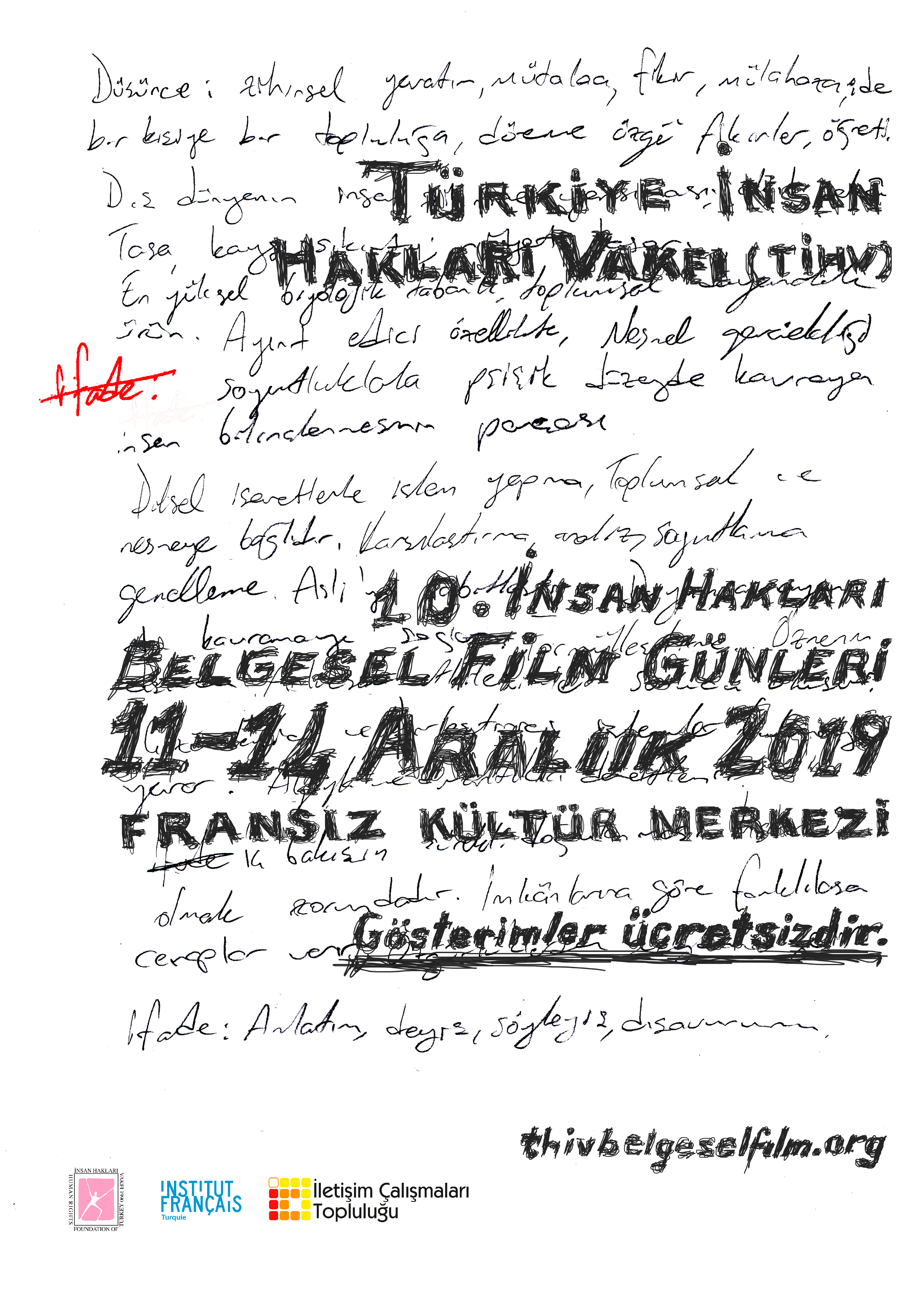 TİHV Belgesel Afiş
